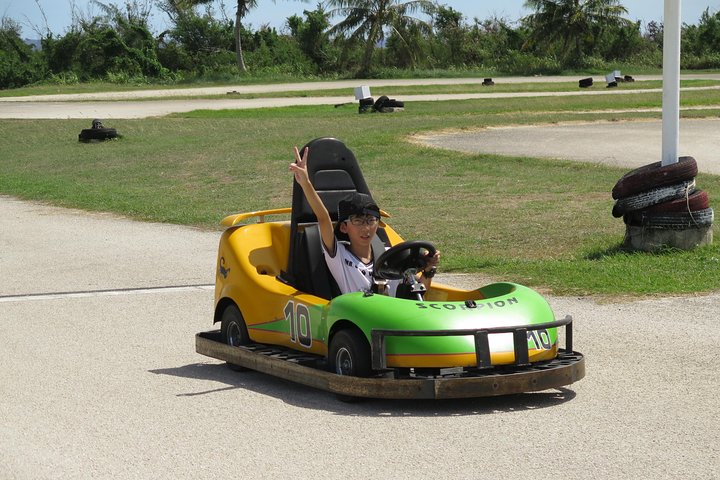 Grotto Snorkeling and Seaside Circuit Go Karting