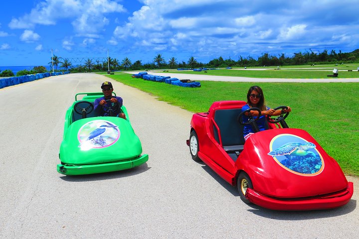 Grotto Snorkeling and Seaside Circuit Go Karting