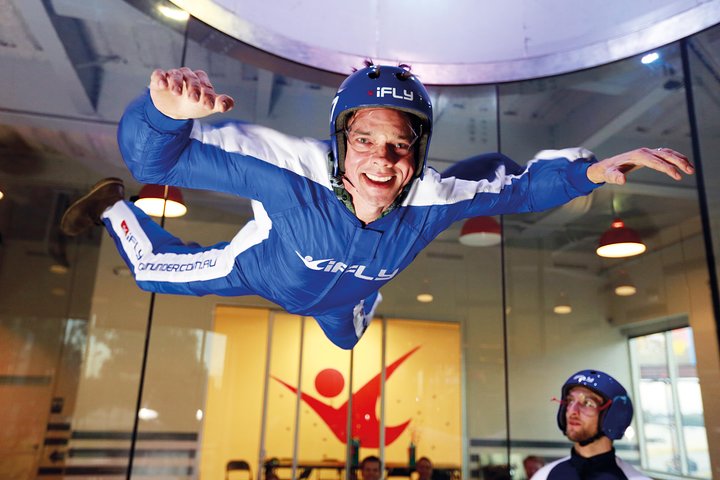 Milton Keynes iFLY Indoor Skydiving Experience - 2 Flights & Certificate