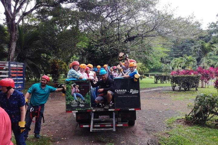 Puntarenas Zipline & River Boat Tour. Puntarenas Shore Excursion