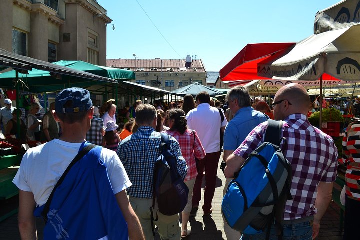 Latvian food tasting tour at Riga Central market (20 tastes)