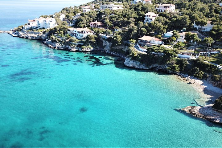 All Day Cruise -3 Islands to Agistri,Moni, Aegina with lunch and drinks included