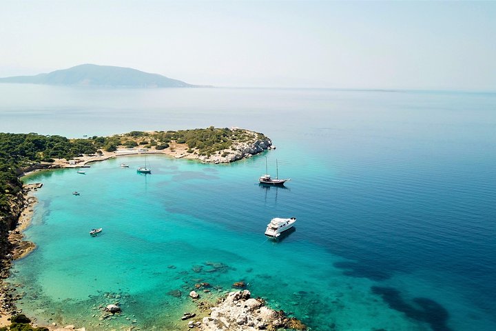 All Day Cruise -3 Islands to Agistri,Moni, Aegina with lunch and drinks included