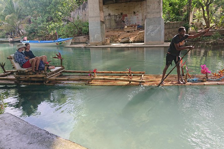 Blue Hole and Bamboo Rafting