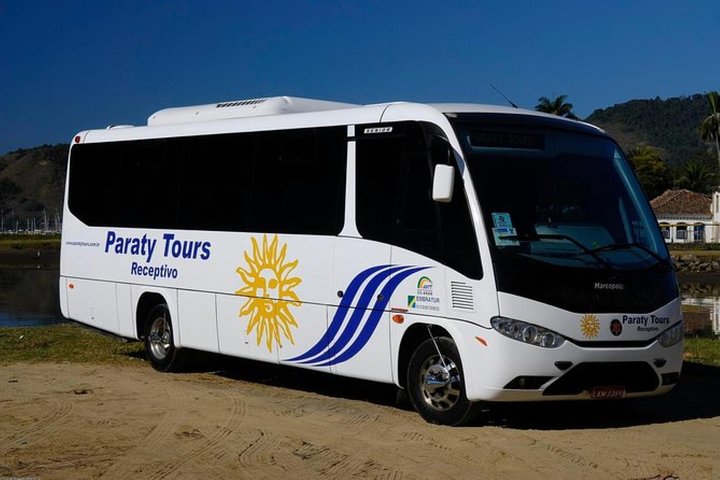 From Paraty: shared transfer to Ilha Grande