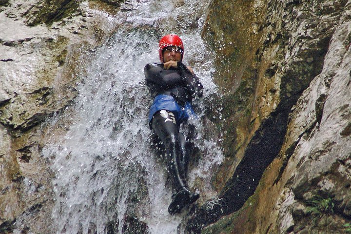 Canyoning in Susec Gorge from Bovec