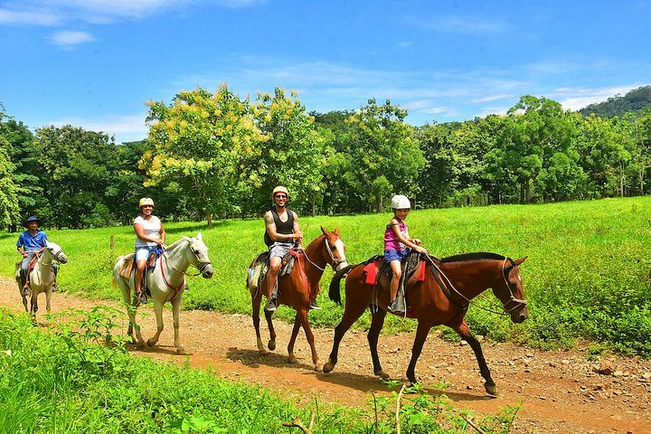 From San Jose: Zipline, Horseback, ATV, Surfing, & Chocolate Tour