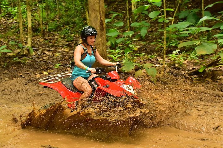 From San Jose: Zipline, Horseback, ATV, Surfing, & Chocolate Tour