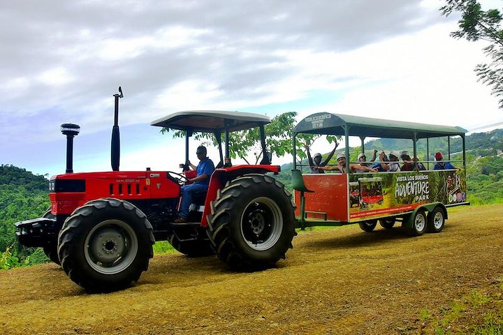 From San Jose: Zipline, Horseback, ATV, Surfing, & Chocolate Tour