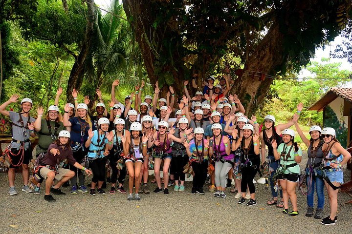 Ocean views Zip Line Canopy Tour in Jaco Beach and Los Suenos