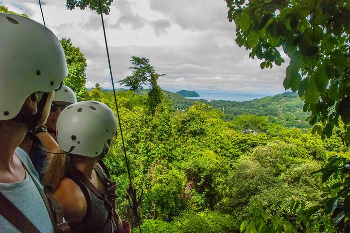 Ocean View Zip Line + 3hr ATV & Waterfalls Combo Tour