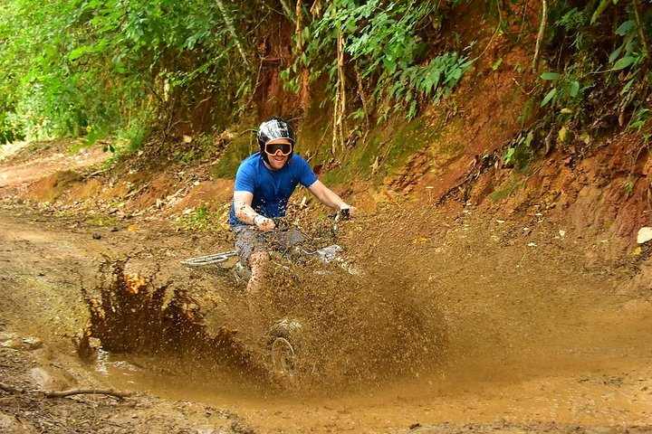 Ocean View Zip Line + 3hr ATV & Waterfalls Combo Tour