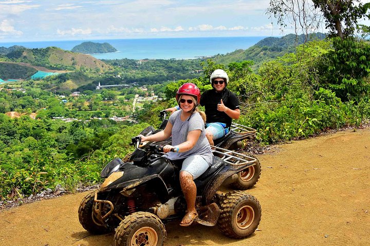 Ocean View Zip Line + 3hr ATV & Waterfalls Combo Tour