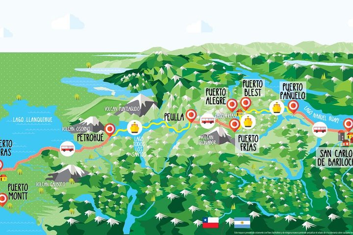 OneWay Journey: from Bariloche, Argentina to Puerto Varas, Chile