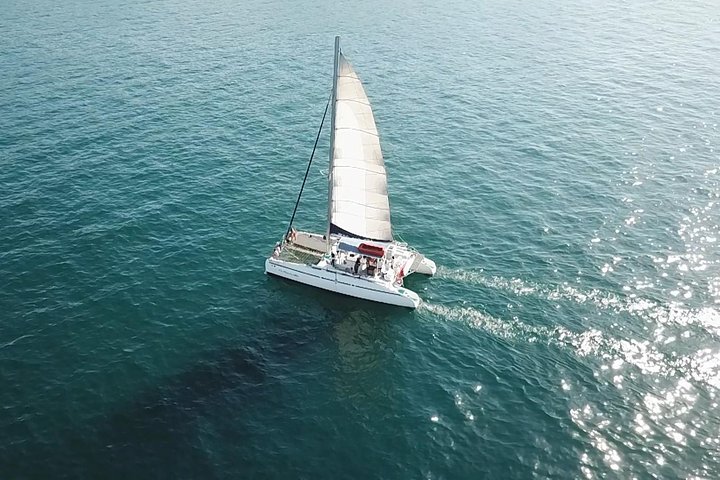 Timarouba Catamaran Sunset Cruise with Open Bar Lunch& Snorkeling