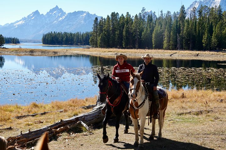 Horseback Riding with Grand Teton Views in Jackson Hole