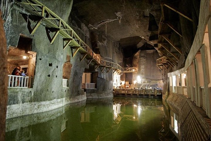 Salt Mine Guided Tour from Krakow (hotel pick up)
