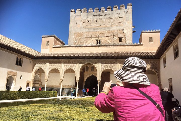 Granada: Alhambra and Nasrid Palaces Ticket with Audioguide