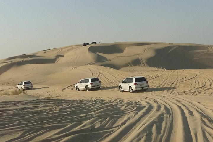 Qatar Gold Dune Safari, Dune Bashing,Camel Ride,Sand Boarding,Inland Sea Desert