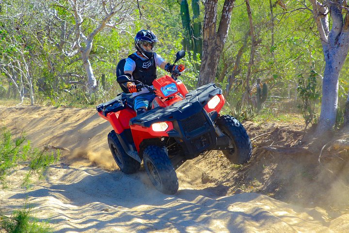 Cabo 4x4 ATV Tour with Tequila Tasting and Mexican Buffet Lunch