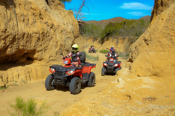 Cabo 4x4 ATV Tour with Tequila Tasting and Mexican Buffet Lunch