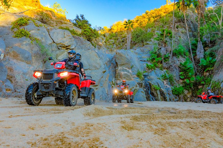 Cabo 4x4 ATV Tour with Tequila Tasting and Mexican Buffet Lunch