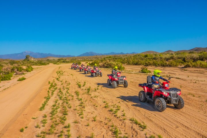 Cabo 4x4 ATV Tour with Tequila Tasting and Mexican Buffet Lunch
