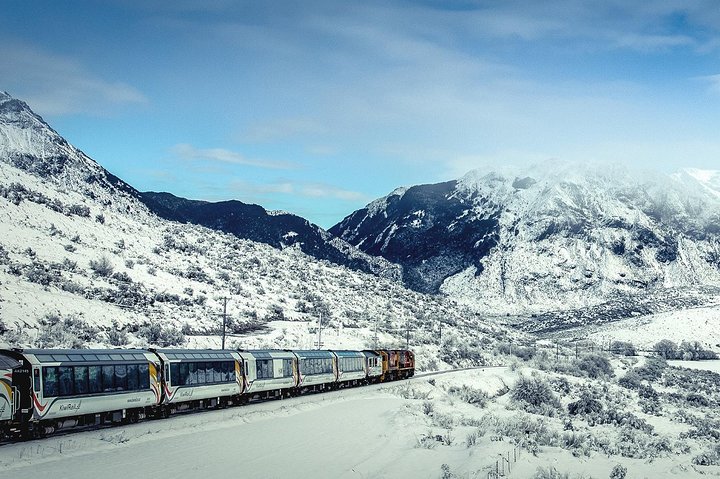 TranzAlpine Train Journey: Christchurch to Greymouth