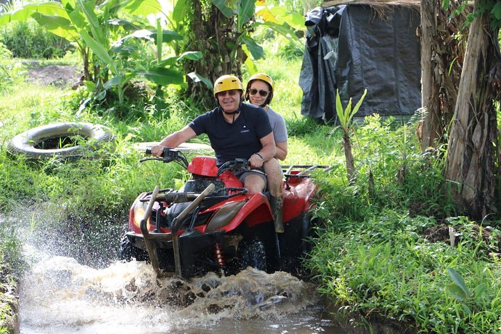 Ubud ATV Ride Through Elephant Cave, Monkey Forest, Waterfall