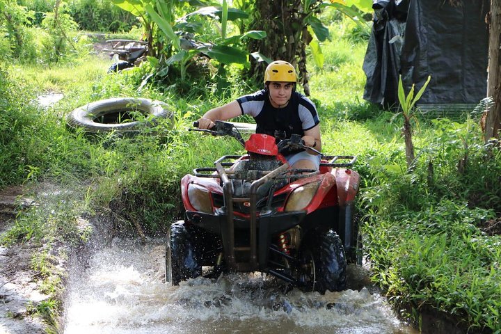 Ubud ATV Ride Through Elephant Cave, Monkey Forest, Waterfall