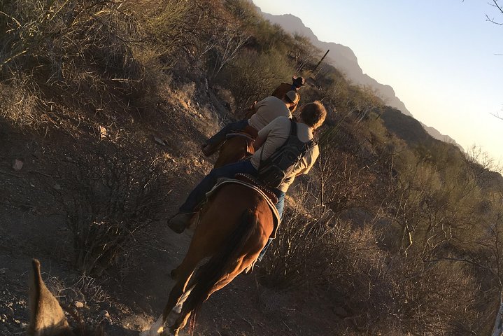 Horseback ride and witness magical sunset of Loreto, BCS