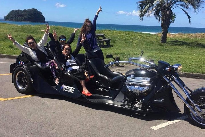TAURANGA SHORE EXCURSION: Epic 25 min V8 Trike Tour (Tauranga)