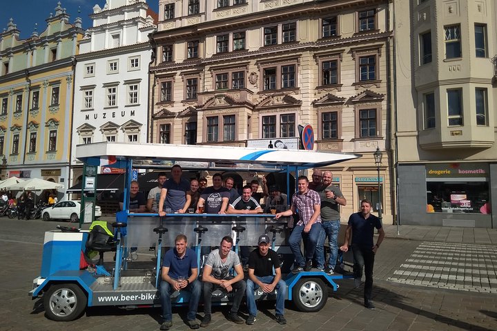 Sightseeing Tour in the Czech Republic: Beer Bike in Pilsen