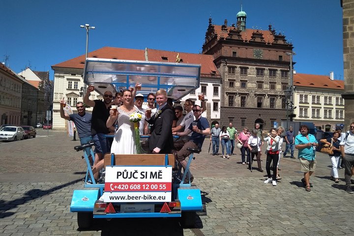 Sightseeing Tour in the Czech Republic: Beer Bike in Pilsen