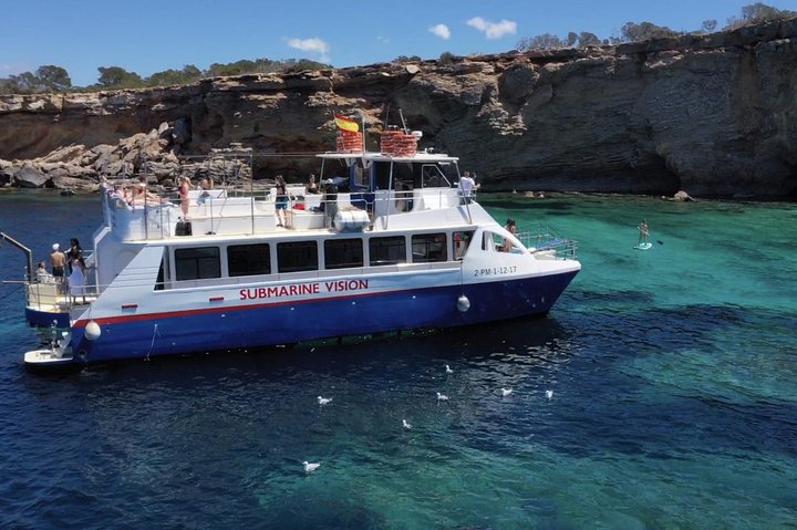 Ibiza Beach Hopping Cruise with Paddleboards, Drinks and Food 6h