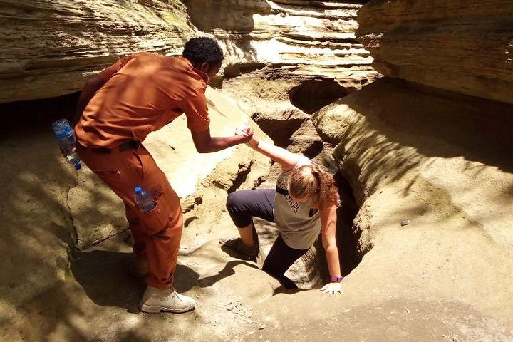 Hell's Gate Guided Tour with Option Boat Ride at Lake Naivasha