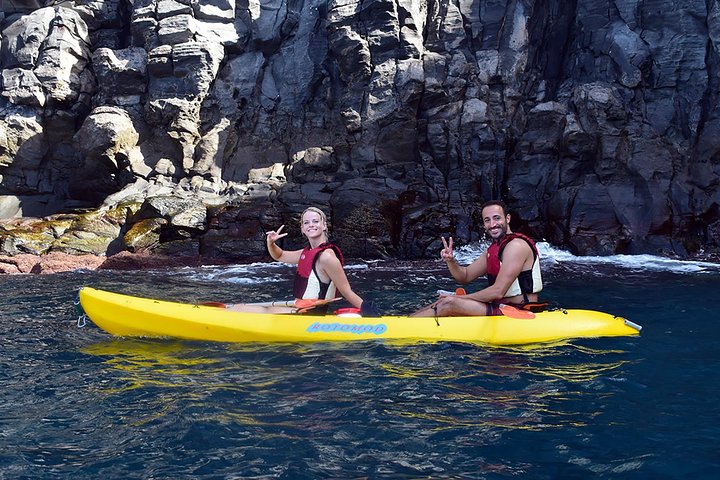 Tenerife: Turtle and Dolphin Kayak Tour with Snorkel and Wetsuit