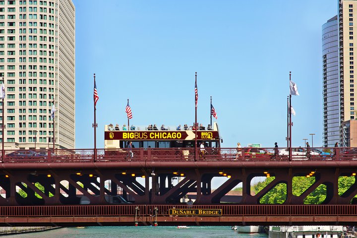 Chicago Hop-On Hop-Off Sightseeing Tour by Open-top Bus