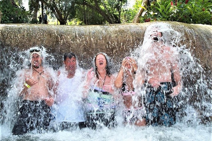Blue Hole, Secret Falls, and Dunn's River Falls Combo Day-Trip