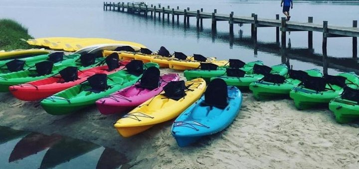 Tandem Kayak Rental in Rehoboth Bay