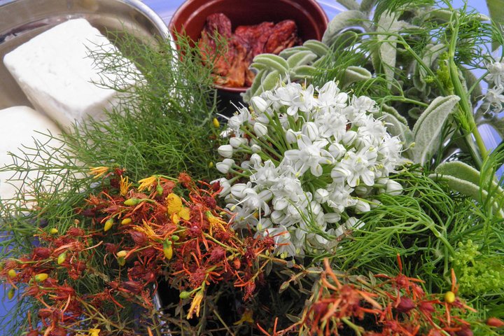 Authentic Greek Cooking & Foraging Experience in Syros with Maria