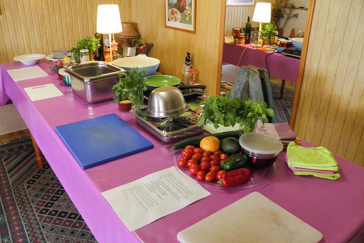 Authentic Greek Cooking & Foraging Experience in Syros with Maria