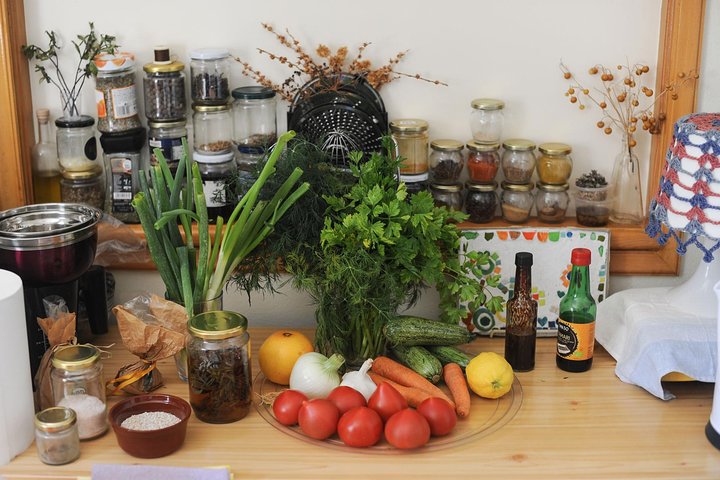 Authentic Greek Cooking & Foraging Experience in Syros with Maria