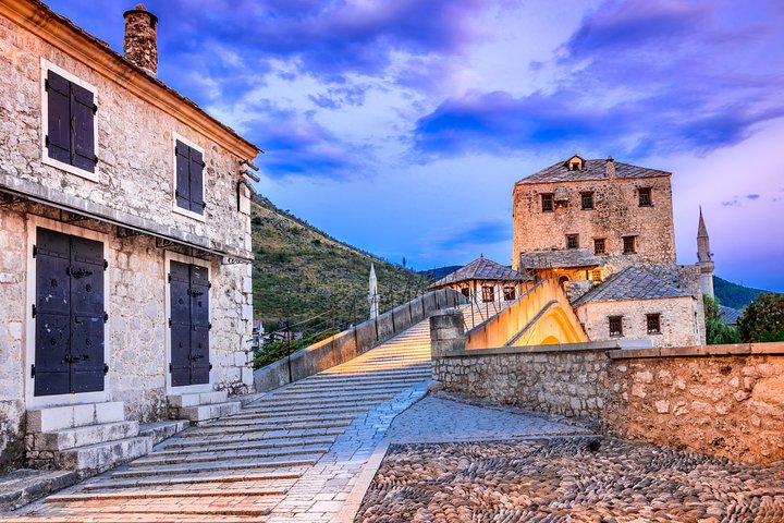 Mostar & Kravice waterfalls full-day guided tour from Split