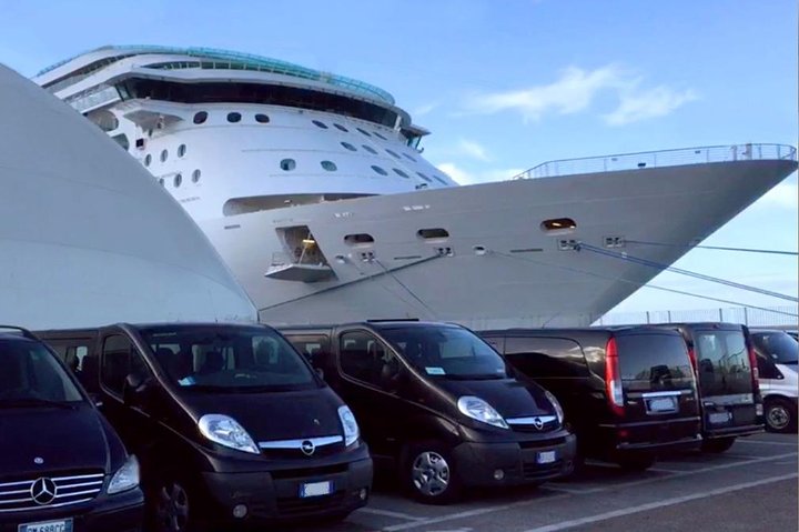 Transfer from Civitavecchia cruise port to Rome or FCO