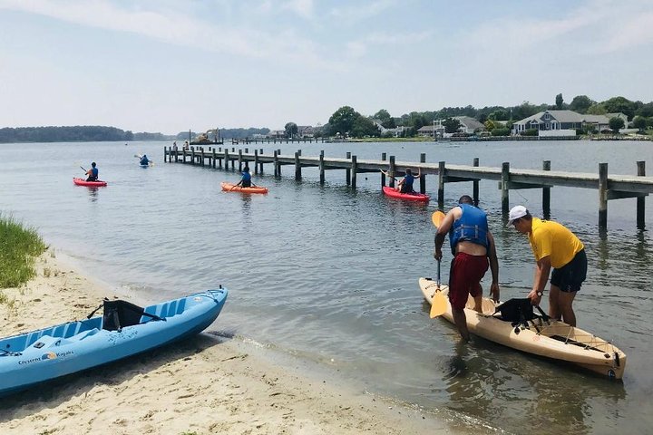 Tandem Kayak Rental in Rehoboth Bay