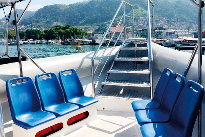 From Ilha Grande: Shared shuttle transfer to Paraty