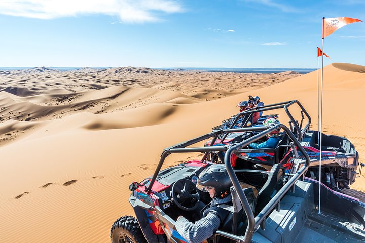 Buggy Biking in Merzouga Dunes Desert Erg Chebbi