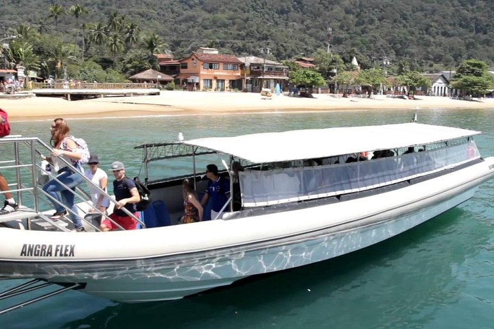 From Ilha Grande: Shared shuttle transfer to Paraty