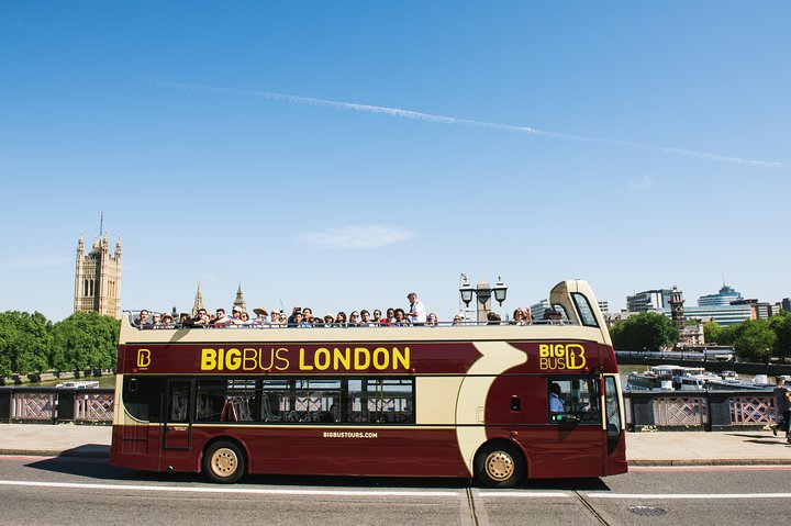 London Big Bus Hop-On Hop-Off Tour with Optional River Cruise